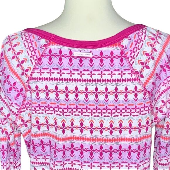 VS thermal scoop neck pajama top size M - Picture 8 of 9